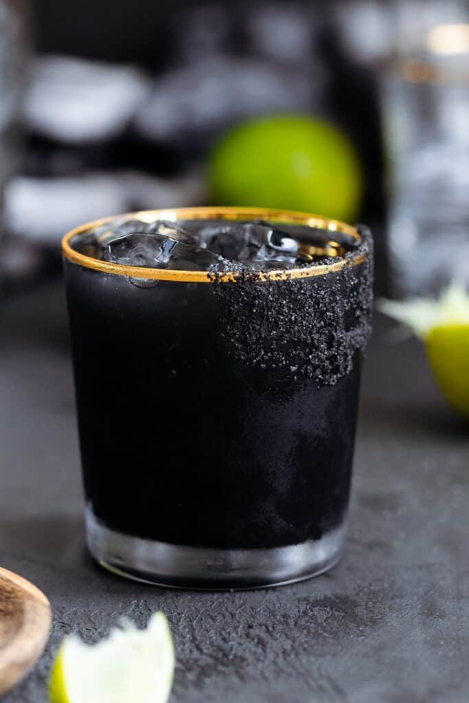 Ghostly Margarita black charcoal margarita